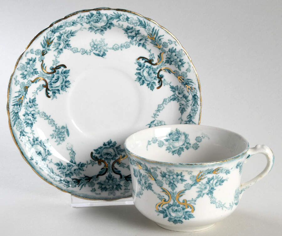 Duchess Flat Cup & Saucer Set by New Wharf-1