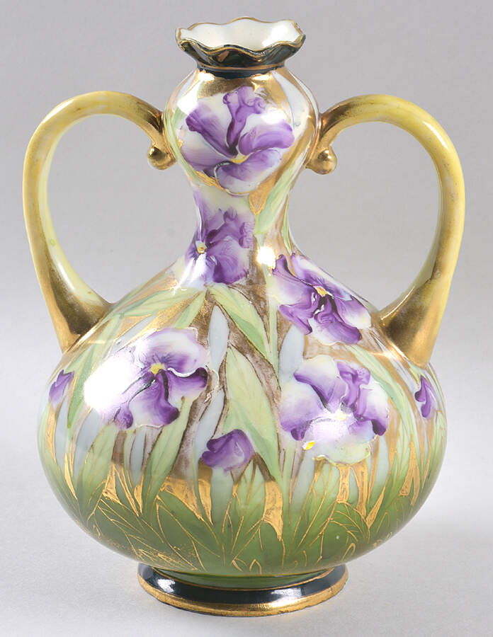N4676 7" Handled Vase by Noritake-1