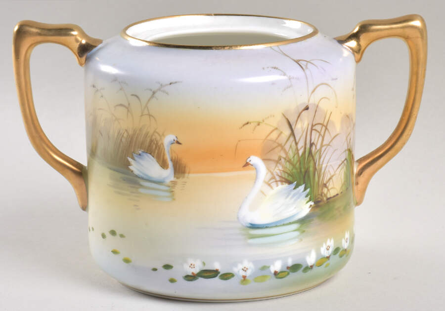 N5099 Sugar Bowl No Lid by Noritake-1