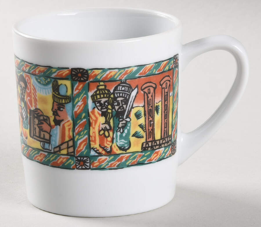 Nile Camel Flat Cup by Noritake-1