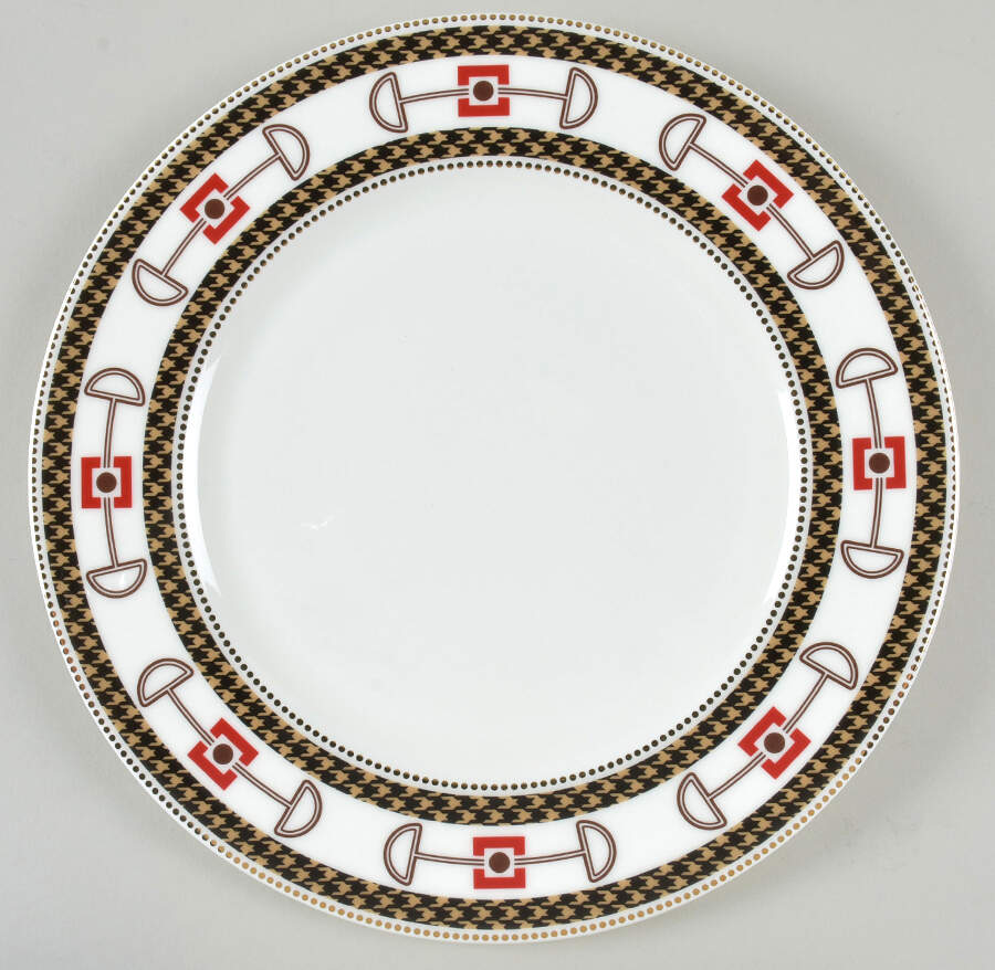 The Equestrian Collection Dinner Plate by Natalie Annette-1