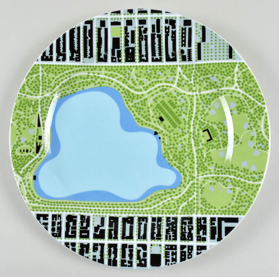 Central Park Service Plate (Charger) by Notneutral-1