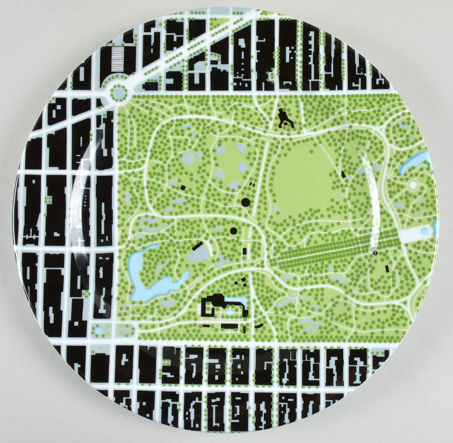Central Park Service Plate (Charger) by Notneutral-1