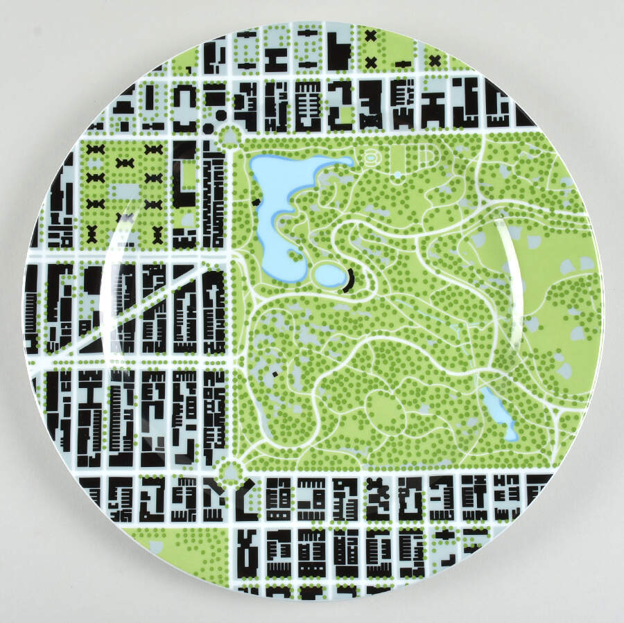 Central Park Service Plate (Charger) by Notneutral-1