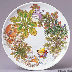 My Neighbor Totoro Accent Luncheon Plate by Noritake-1
