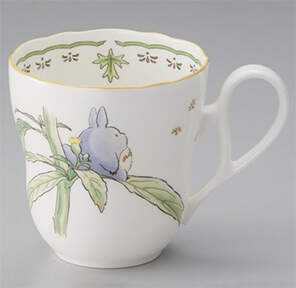 My Neighbor Totoro Scalloped Mug by Noritake-1