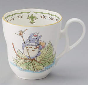 My Neighbor Totoro Scalloped Mug by Noritake-1