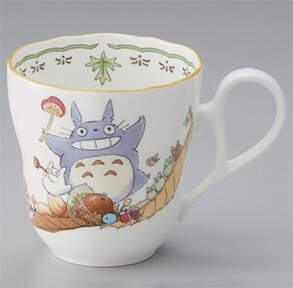 My Neighbor Totoro Scalloped Mug by Noritake-1