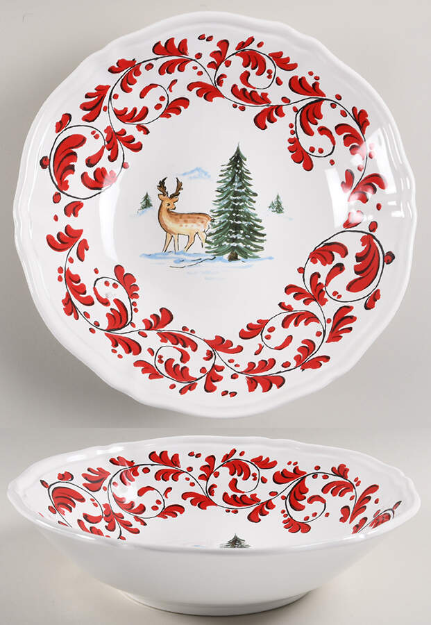 NVD4 12" Round Serving Bowl by Nova Deruta-1