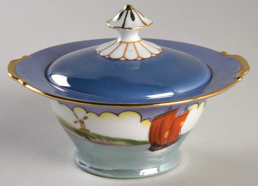 N4598 Sugar Bowl & Lid by Noritake-1