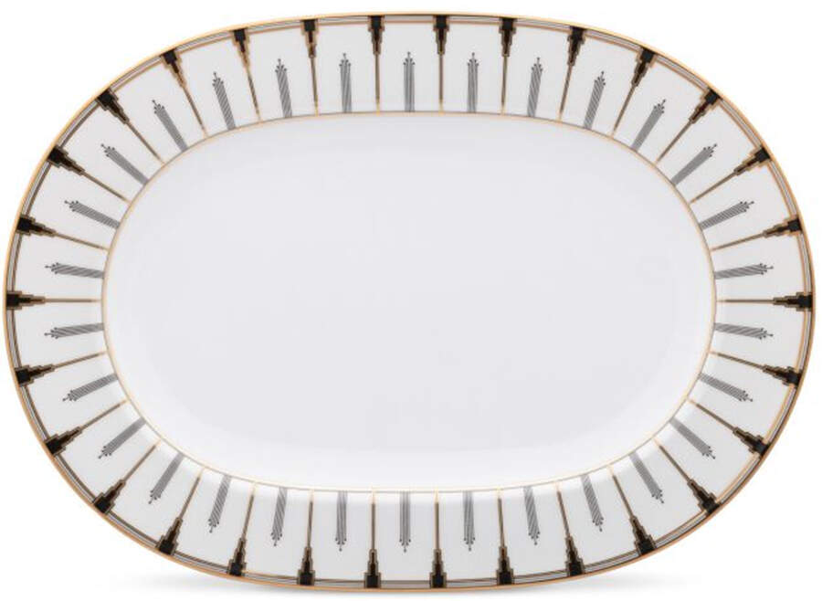 Empire Gold 16" Oval Serving Platter by Noritake-1