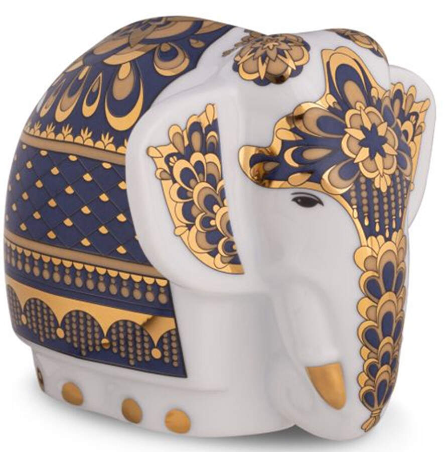 Tusker Garden Elephant Figurine by Noritake-1