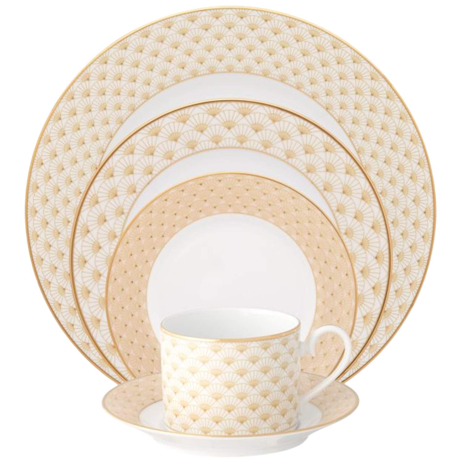 Trocadero Gold Dinner Plate by Noritake-1