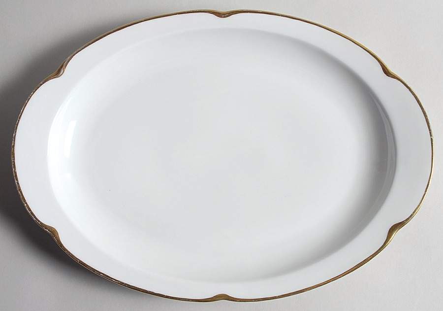3405 13" Oval Serving Platter by Oscar & Edgar Gutherz-1