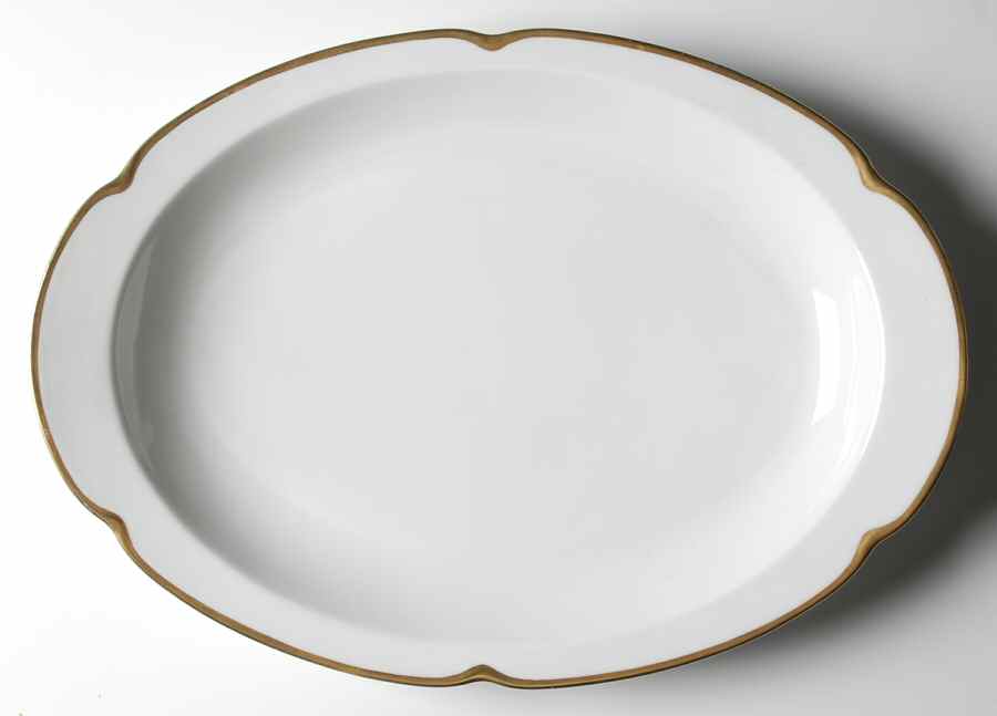 3405 15" Oval Serving Platter by Oscar & Edgar Gutherz-1