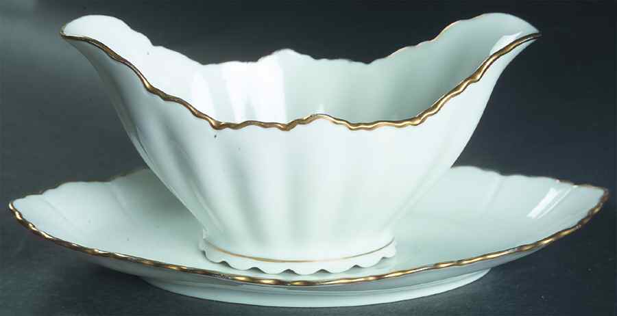 OSG75 Gravy Boat & Underplate by Oscar & Edgar Gutherz-1
