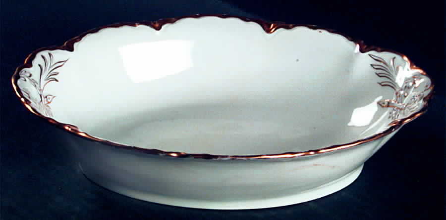 2649 9" Oval Vegetable Bowl by Oscar & Edgar Gutherz-1
