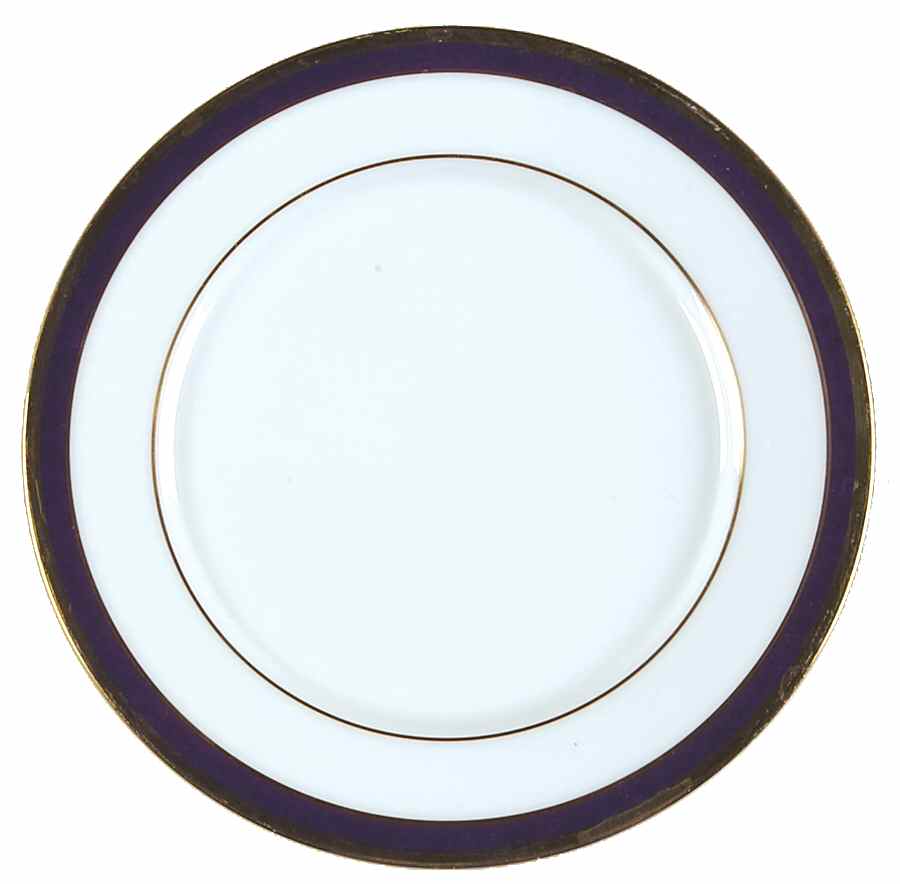 Annapolis Blue Bread & Butter Plate by Oxford (Div of Lenox)-1