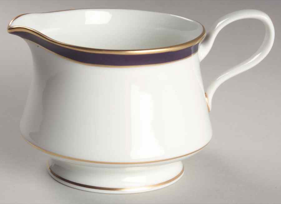 Annapolis Blue Creamer by Oxford (Div of Lenox)-1