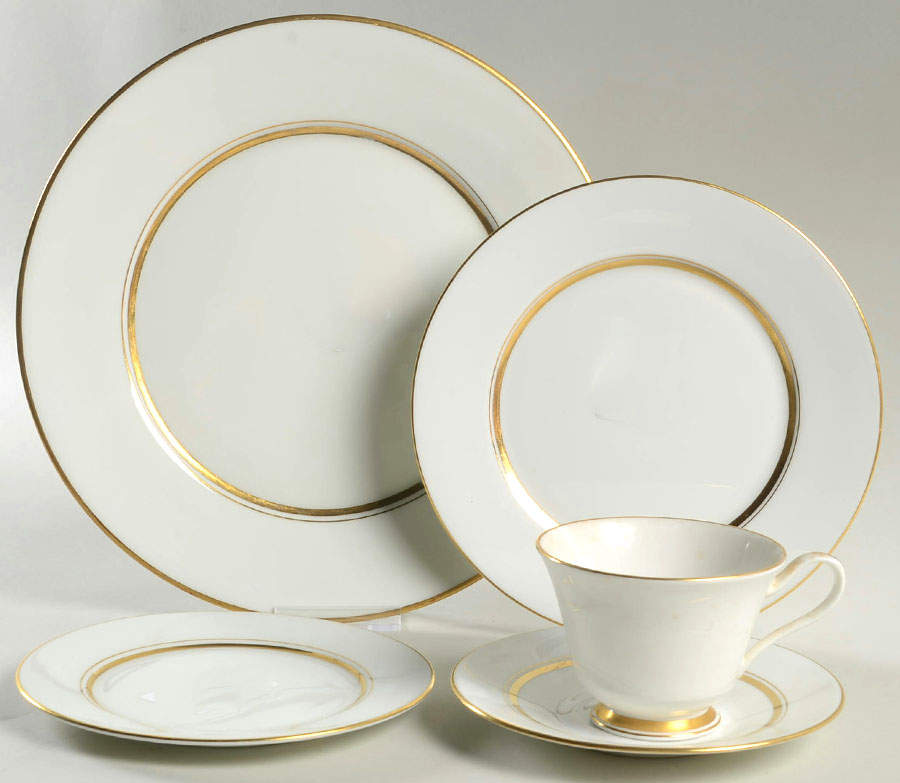 Andover 5 Piece Place Setting by Oxford (Div of Lenox)-1