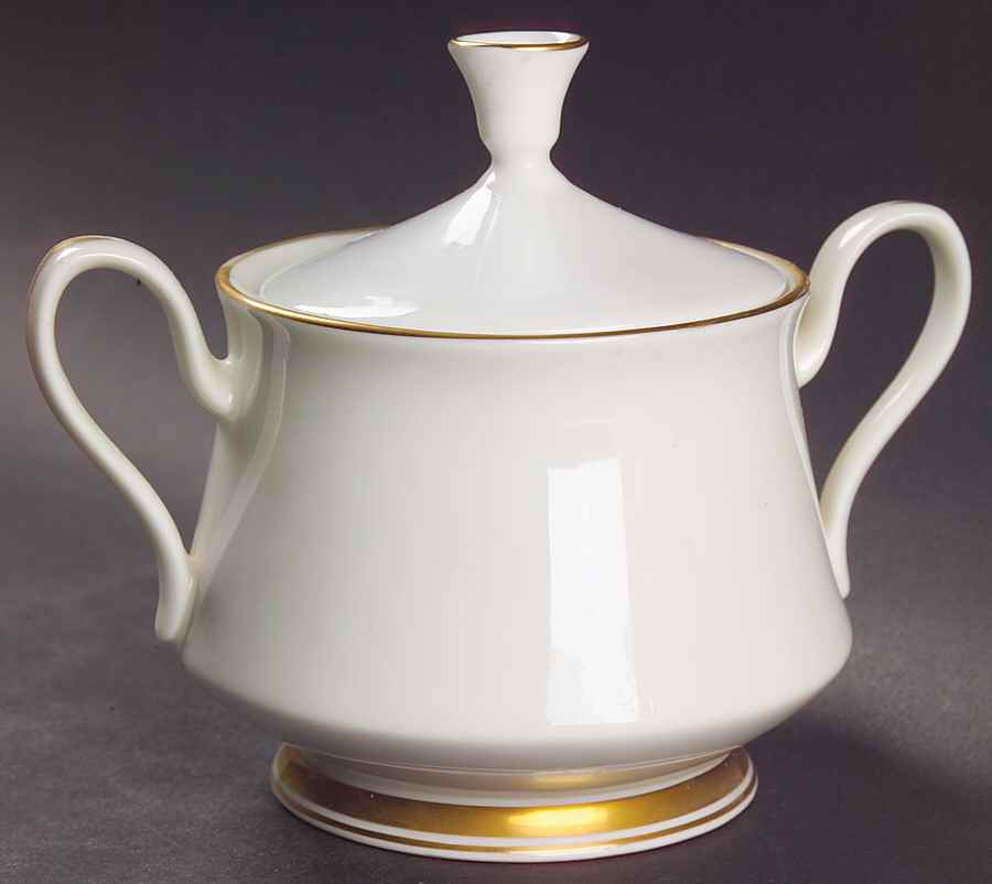 Andover Sugar Bowl & Lid by Oxford (Div of Lenox)-1