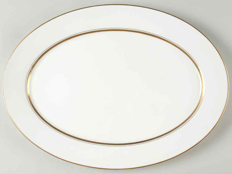 Andover 16" Oval Serving Platter by Oxford (Div of Lenox)-1