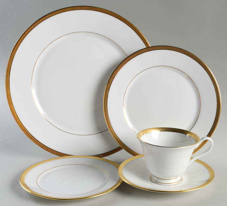 Bennington 5 Piece Place Setting by Oxford (Div of Lenox)-1