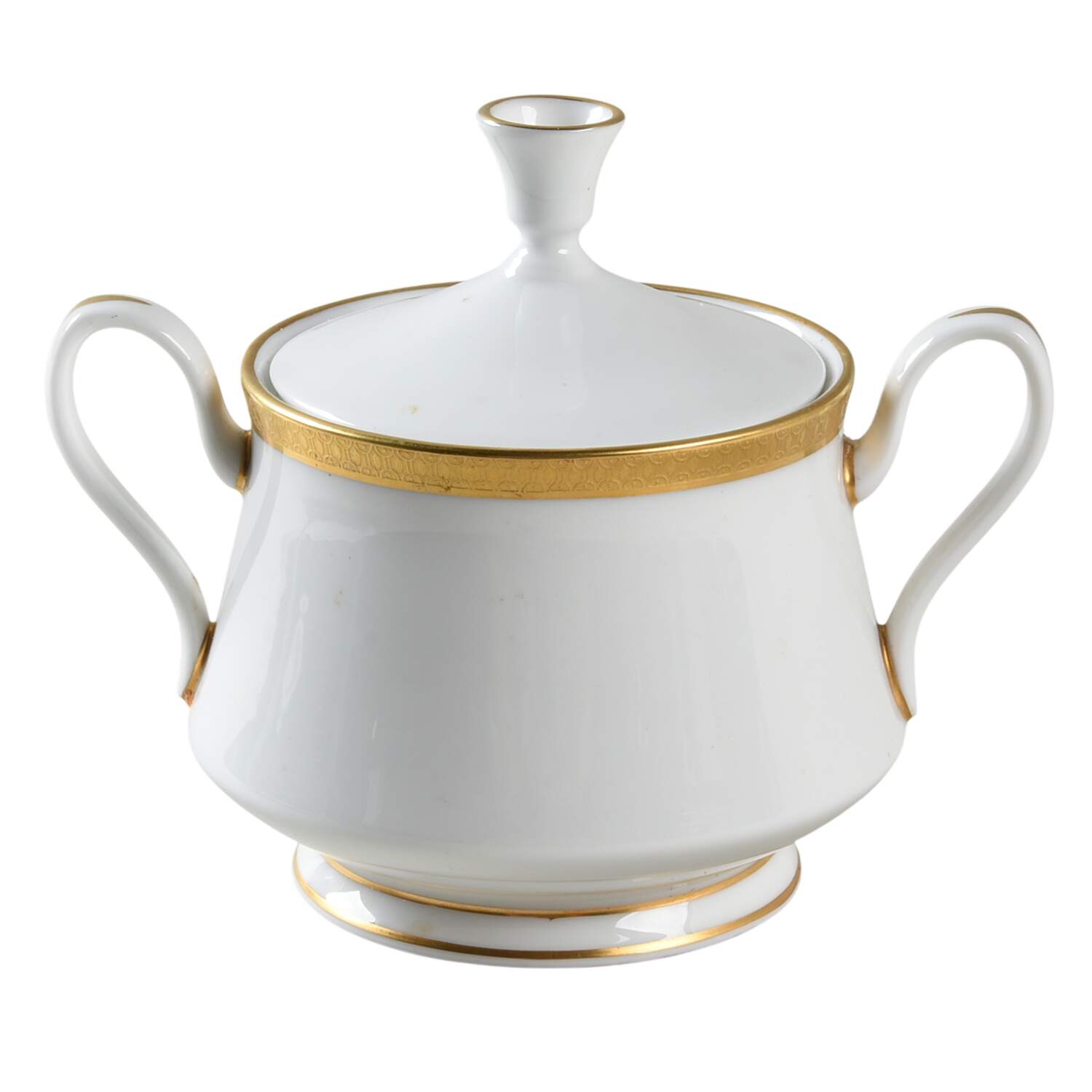 Bennington Sugar Bowl & Lid by Oxford (Div of Lenox)-1