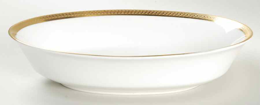 Bennington 8" Oval Vegetable Bowl by Oxford (Div of Lenox)-1