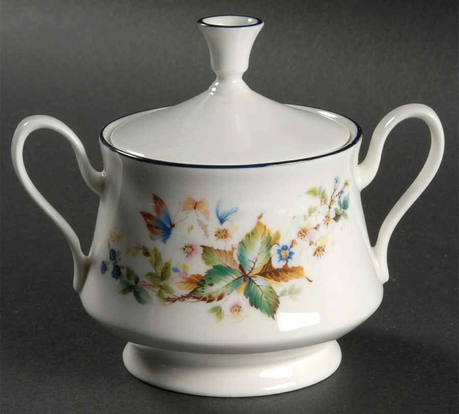 Brandywine Sugar Bowl & Lid by Oxford (Div of Lenox)-1