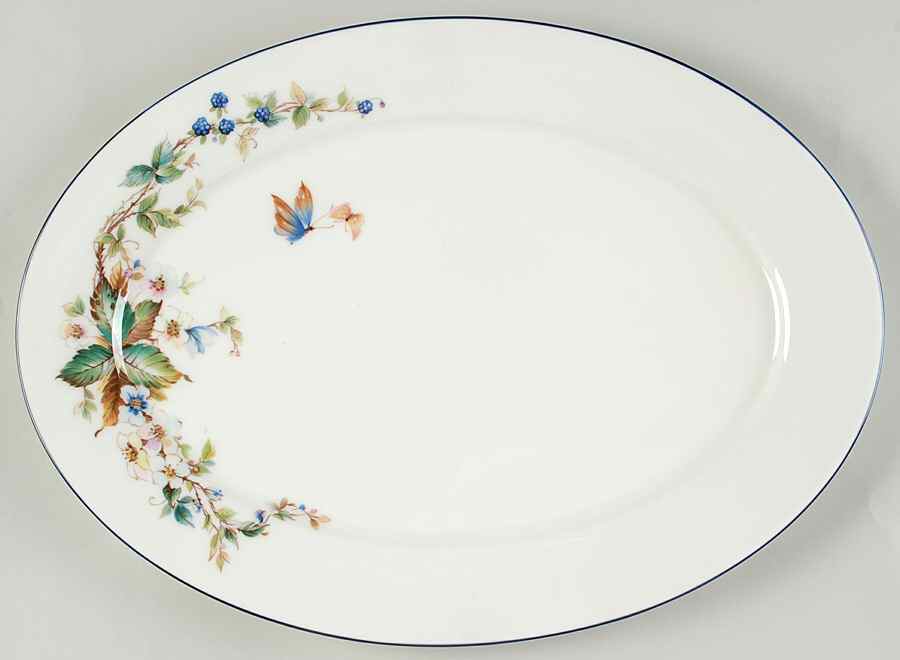 Brandywine 16" Oval Serving Platter by Oxford (Div of Lenox)-1