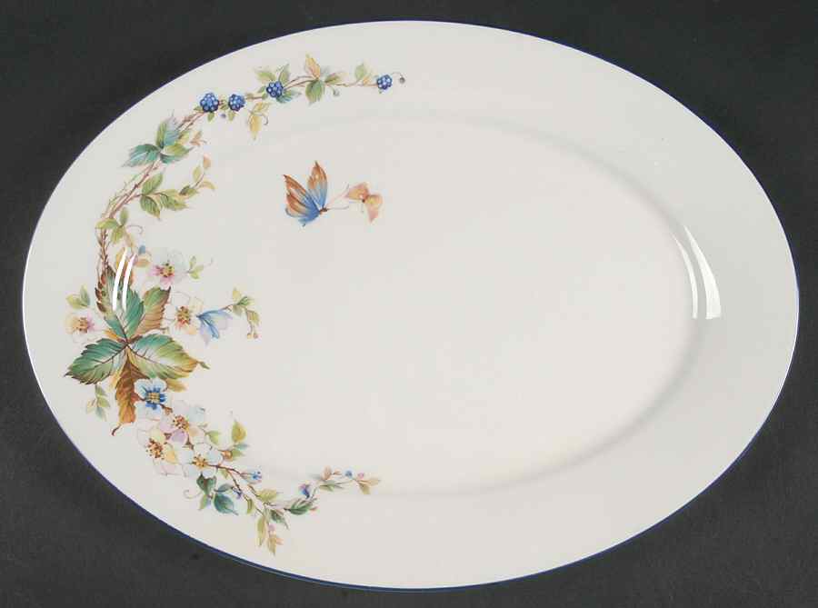 Brandywine 13" Oval Serving Platter by Oxford (Div of Lenox)-1
