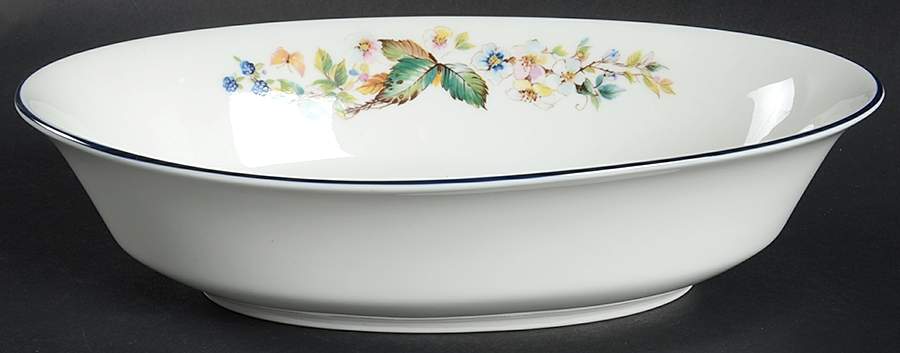 Brandywine 10" Oval Vegetable Bowl by Oxford (Div of Lenox)-1