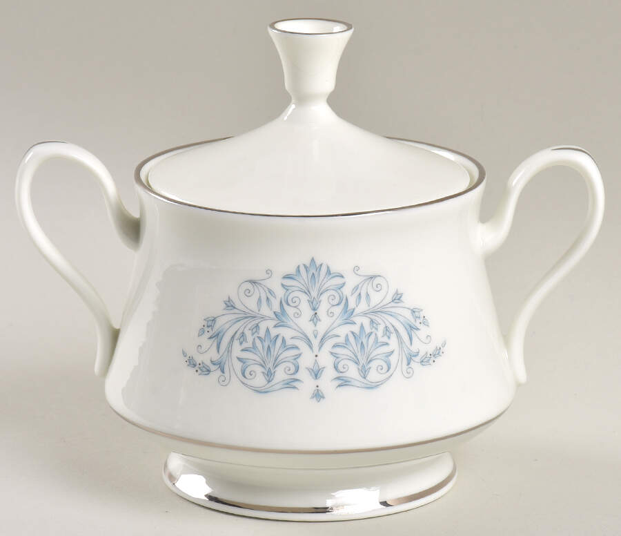 Bryn Mawr Sugar Bowl & Lid by Oxford (Div of Lenox)-1