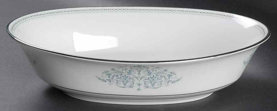 Bryn Mawr 10" Oval Vegetable Bowl by Oxford (Div of Lenox)-1
