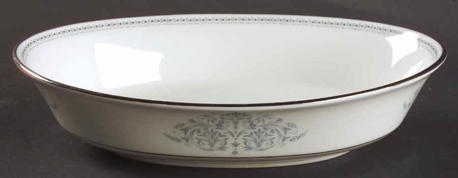 Bryn Mawr 8" Oval Vegetable Bowl by Oxford (Div of Lenox)-1