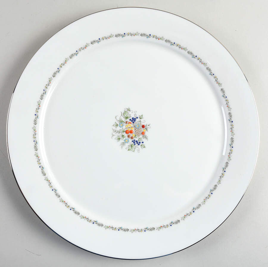 Carlyle 12" Chop Plate (Round Platter) by Oxford (Div of Lenox)-1