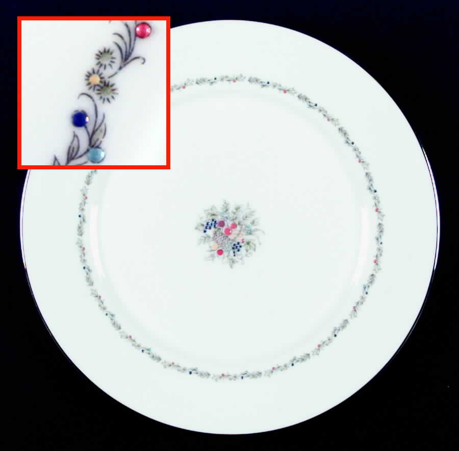 Carlyle Dinner Plate by Oxford (Div of Lenox)-1