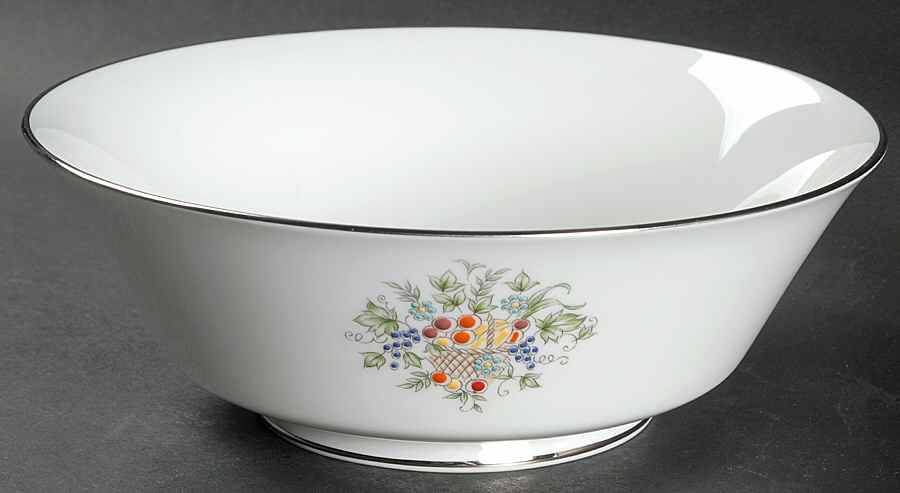 Carlyle 9" Round Vegetable Bowl by Oxford (Div of Lenox)-1