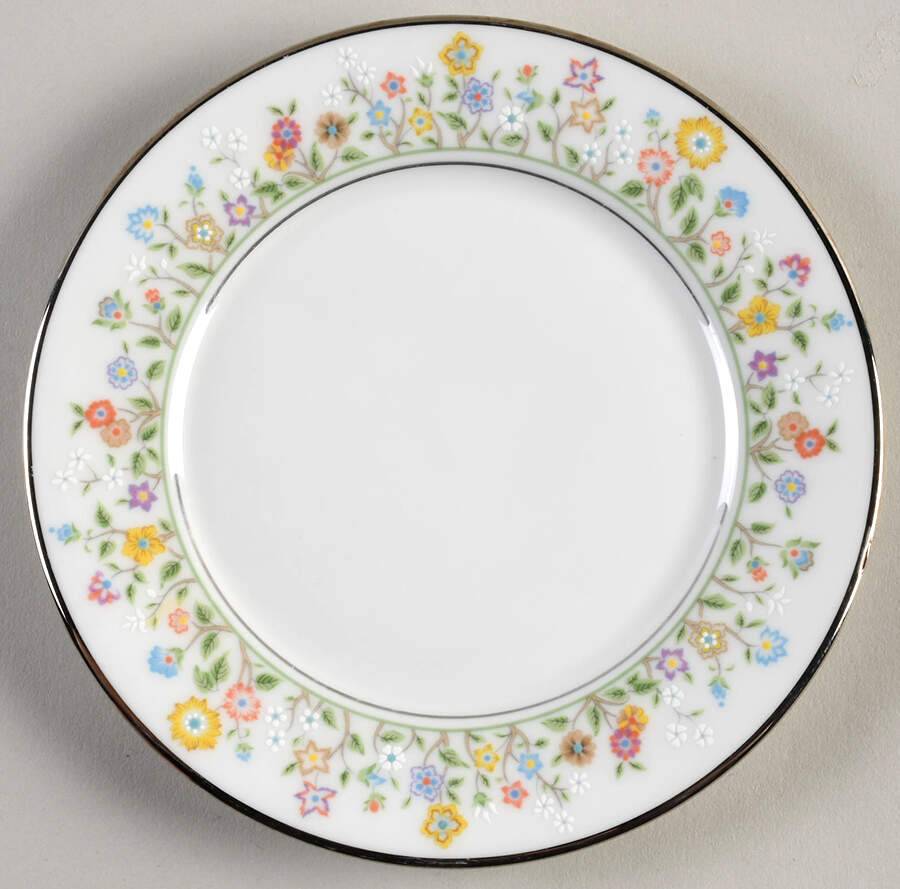 Country Lane Bread & Butter Plate by Oxford (Div of Lenox)-1