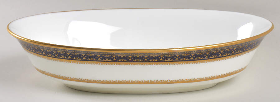 Cortina 8" Oval Vegetable Bowl by Oxford (Div of Lenox)-1