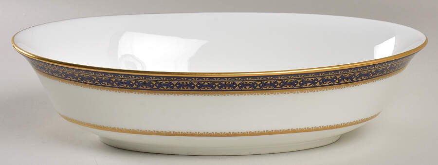 Cortina 10" Oval Vegetable Bowl by Oxford (Div of Lenox)-1