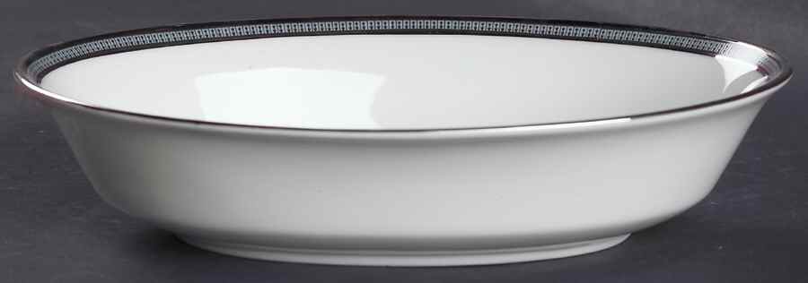 Dawn 8" Oval Vegetable Bowl by Oxford (Div of Lenox)-1
