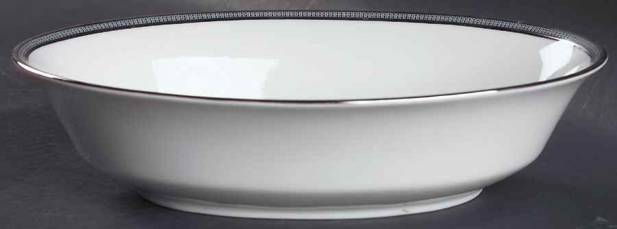 Dawn 10" Oval Vegetable Bowl by Oxford (Div of Lenox)-1
