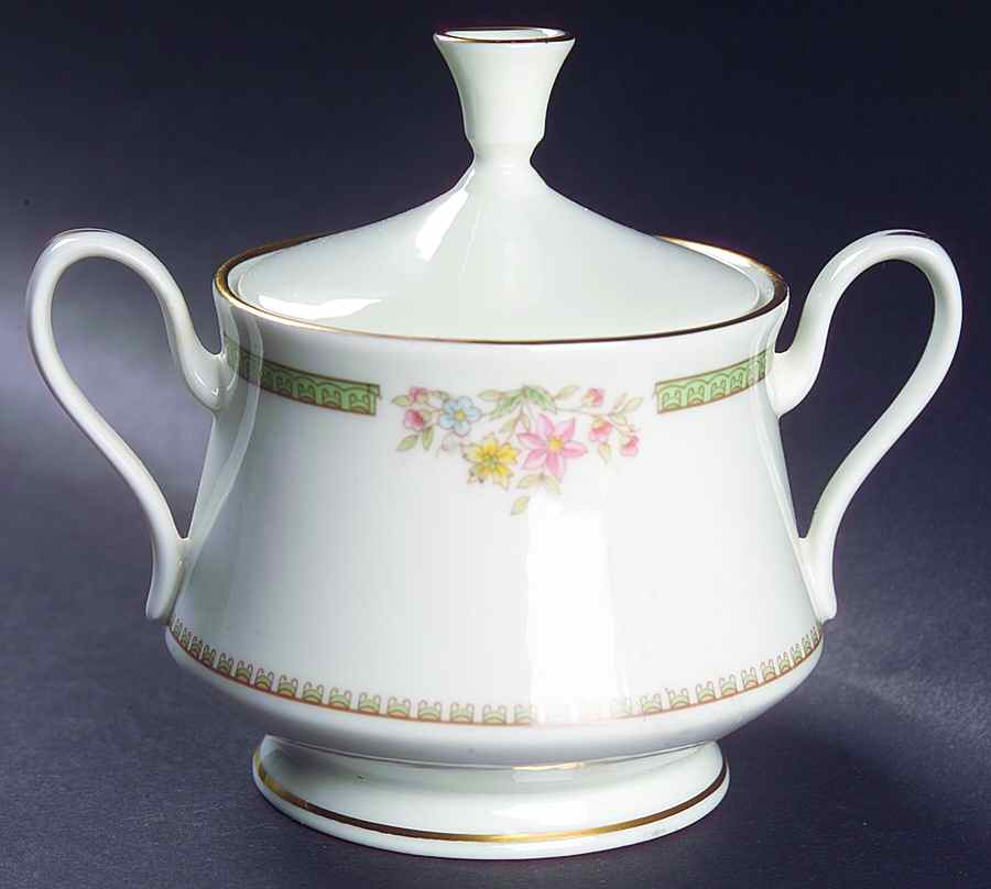 Enchanted Hour Sugar Bowl & Lid by Oxford (Div of Lenox)-1