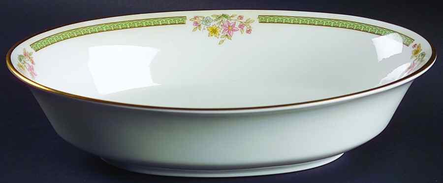 Enchanted Hour 10" Oval Vegetable Bowl by Oxford (Div of Lenox)-1