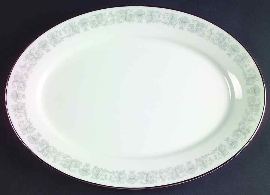 Eventide 13" Oval Serving Platter by Oxford (Div of Lenox)-1