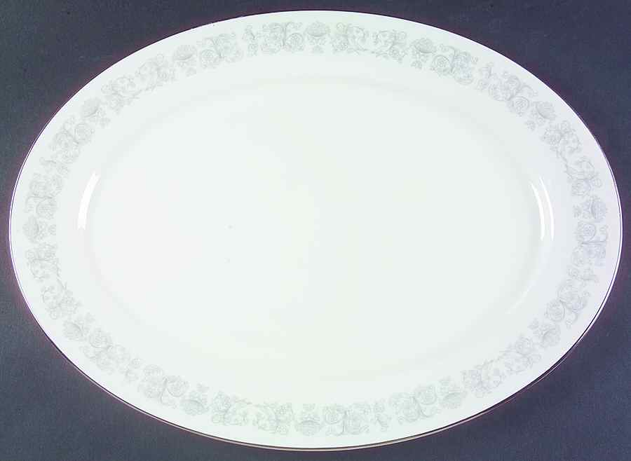 Eventide 17" Oval Serving Platter by Oxford (Div of Lenox)-1
