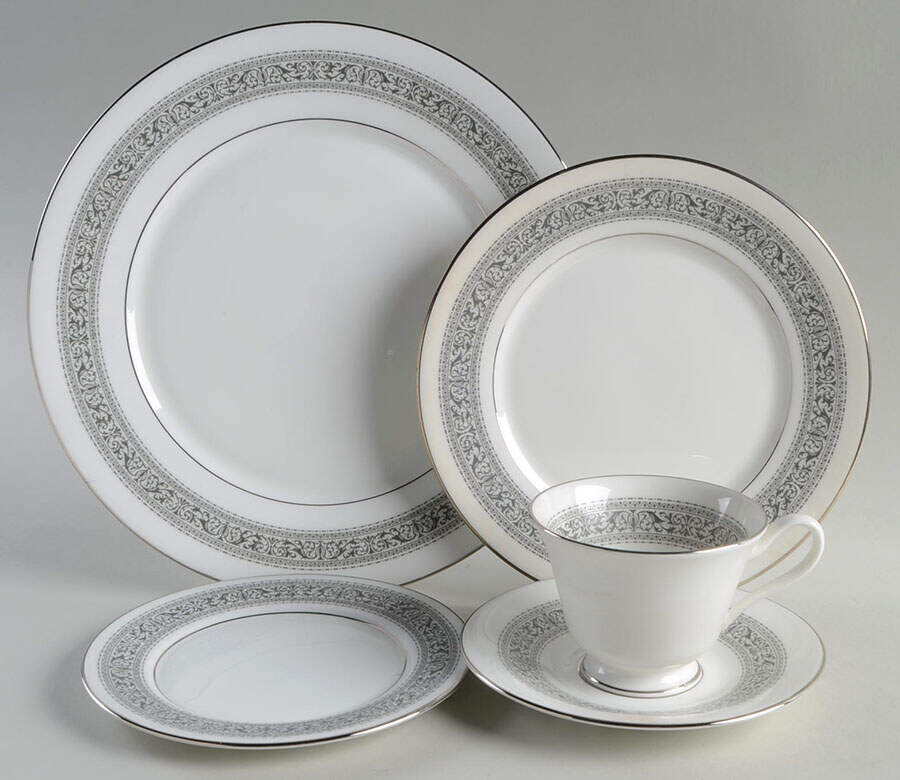 Filigree 40 Piece Estate Set by Oxford (Div of Lenox)-1