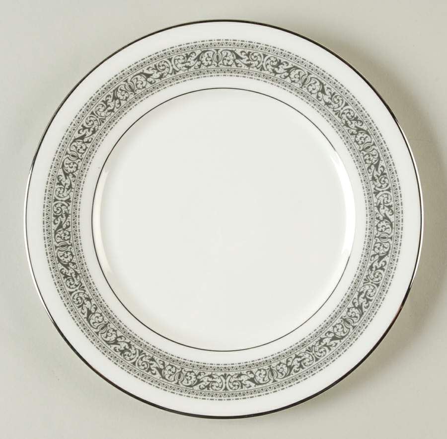 Filigree Salad Plate by Oxford (Div of Lenox)-1